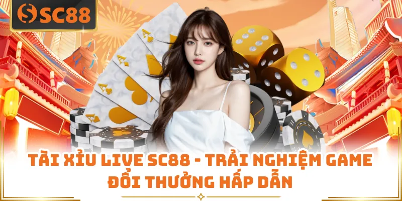 Tài Xỉu Live SC88 - Trải Nghiệm Game Đổi Thưởng Hấp Dẫn